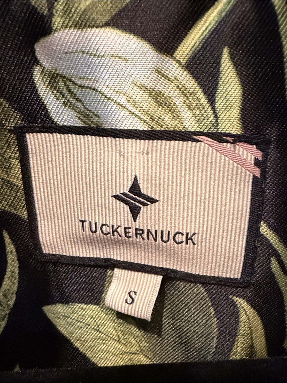 Tuckernuck Margot Top size Small with Multicolor Botanical Print - Picture 2 of 3